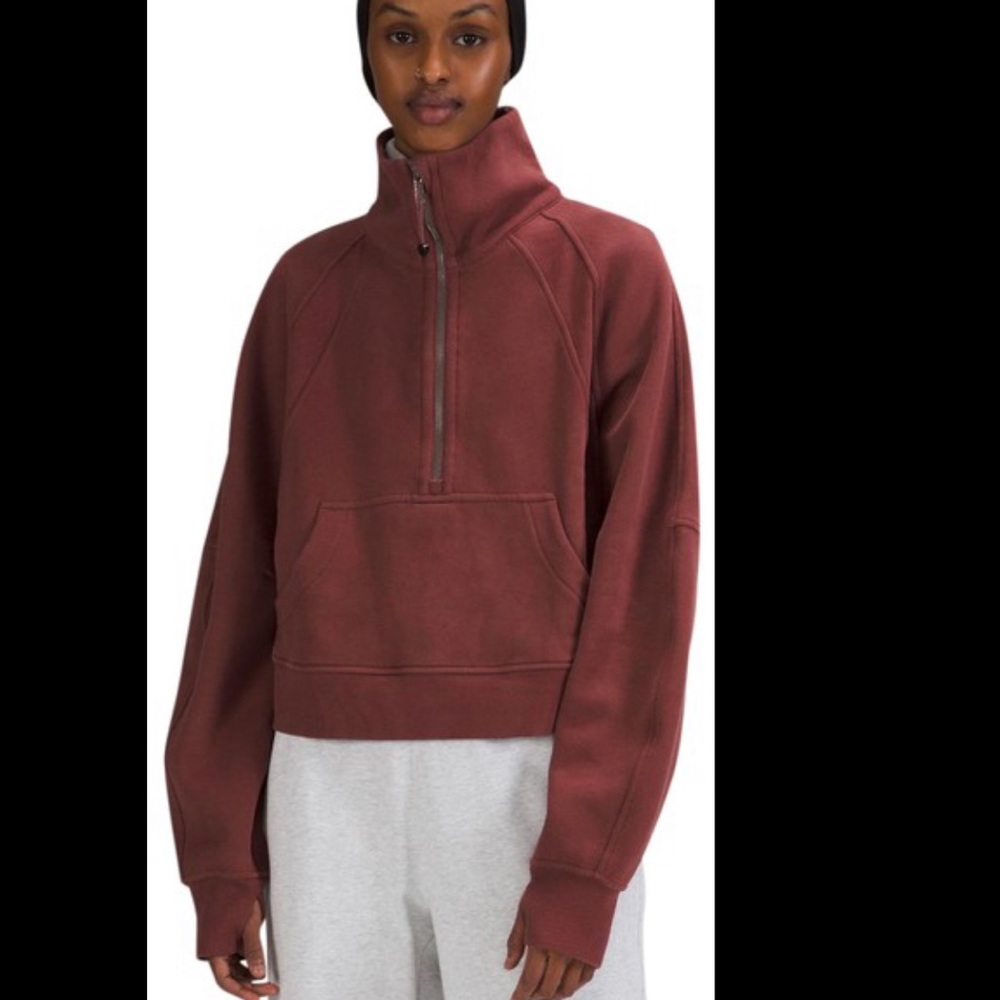 Lululemon Scuba half zip